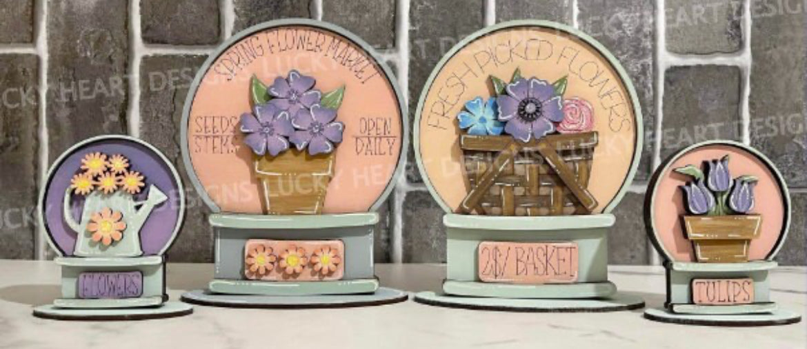Snow Globe Interchangeable Inserts