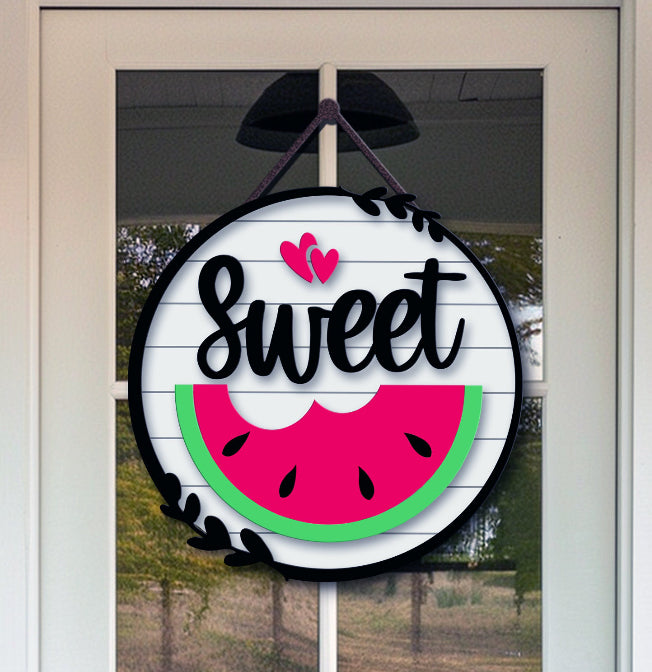 WATERMELON SIGN POST SIGN