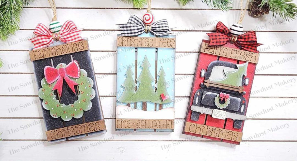 PALLET ORNAMENTS