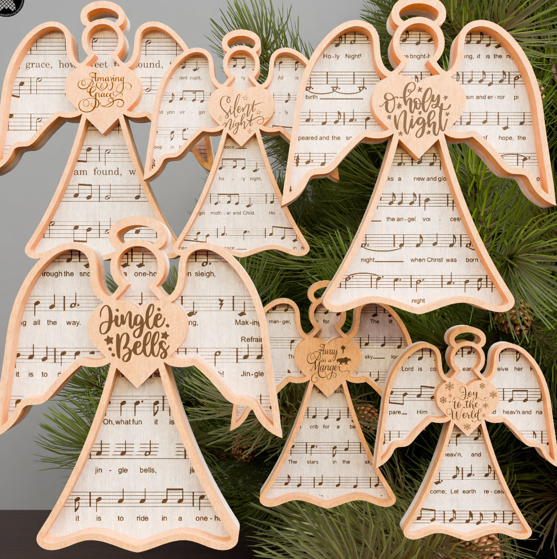 Christmas Music Ornaments