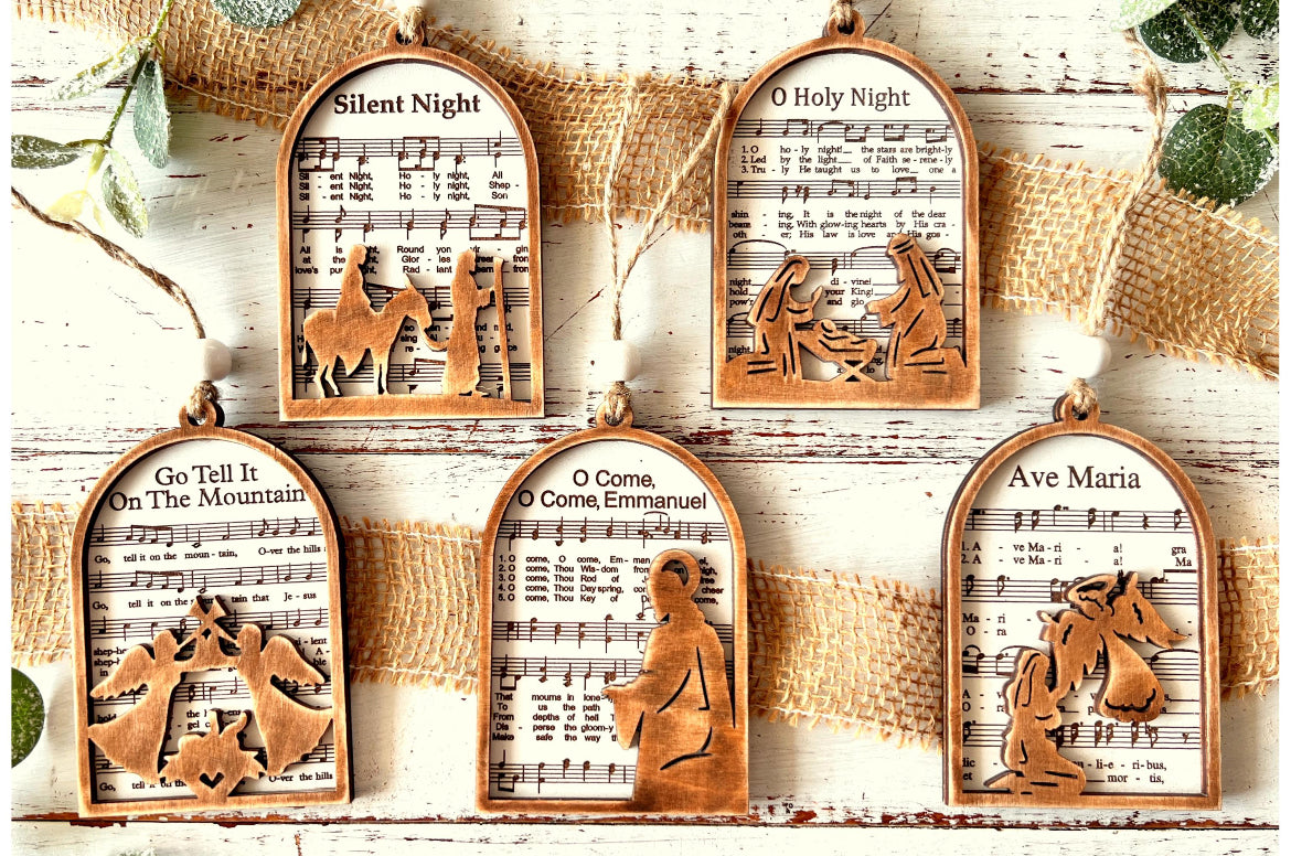 Christmas Music Ornaments