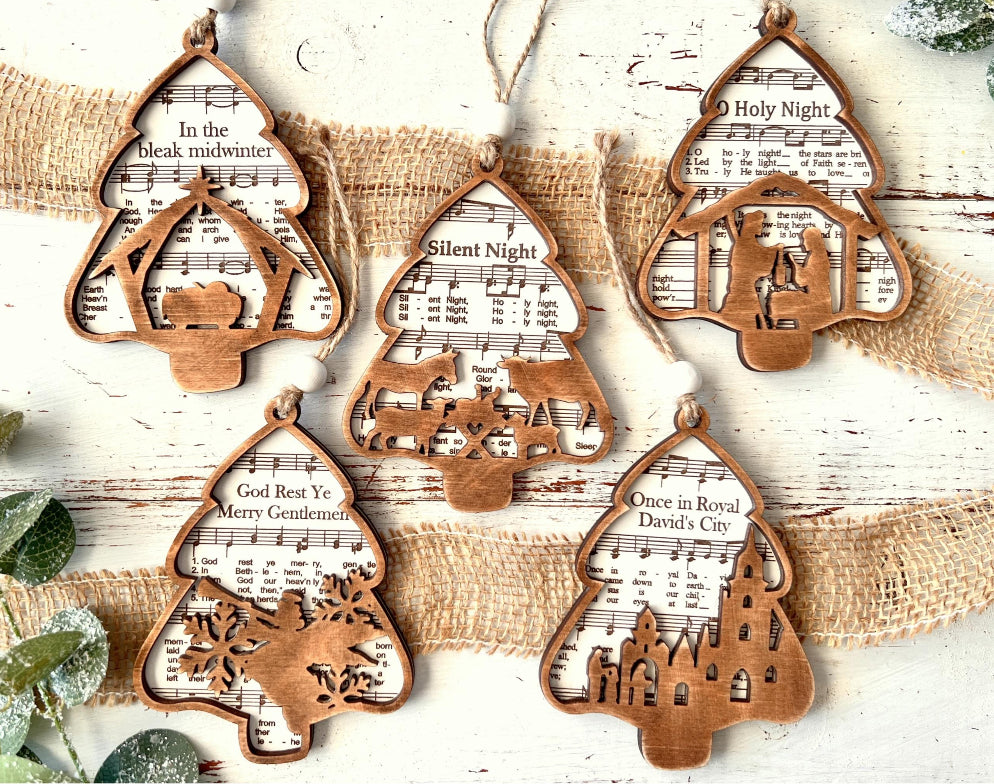 Christmas Music Ornaments