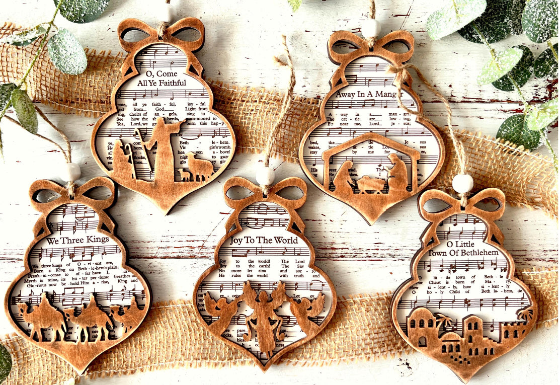 Christmas Music Ornaments