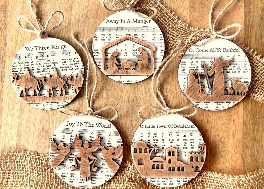 Christmas Music Ornaments