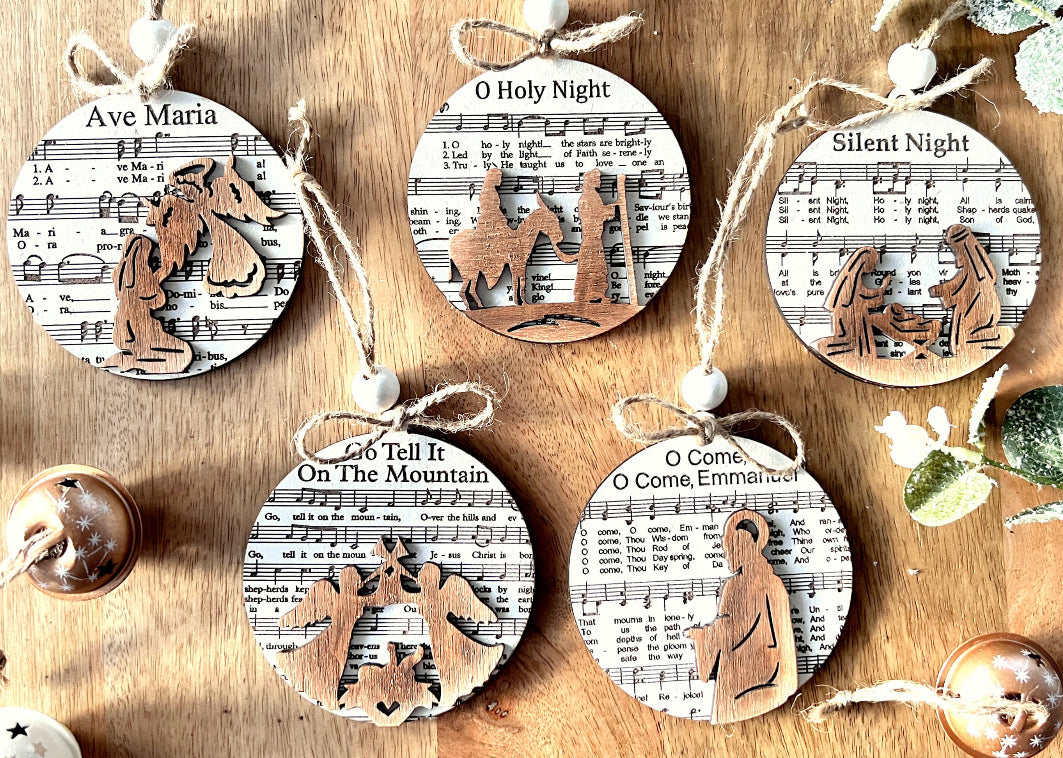 Christmas Music Ornaments