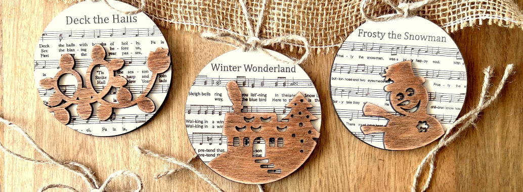 Christmas Music Ornaments