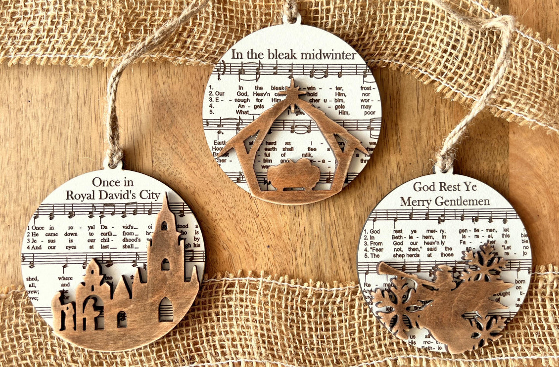 Christmas Music Ornaments