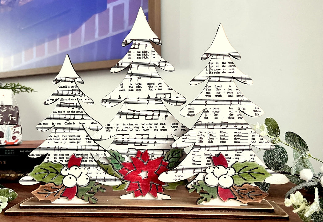 Music tree song shelf sitter