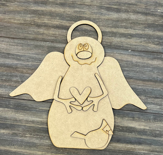ANGEL SNOWMAN