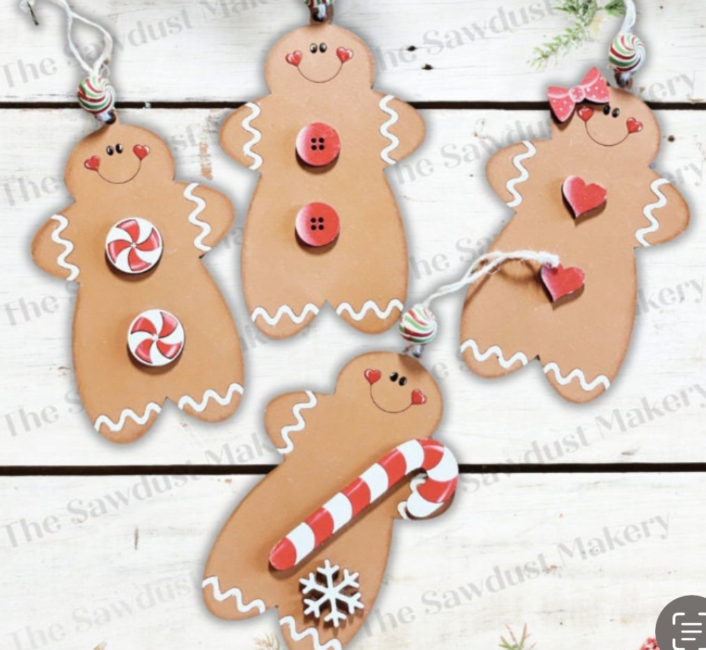 BUILD A GINGERBREAD ORNAMENT