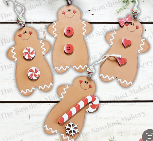 BUILD A GINGERBREAD ORNAMENT