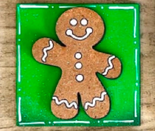 MINI LADDER GINGERBREAD INSERT