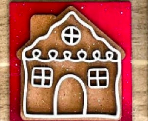 MINI LADDER GINGERBREAD INSERT