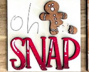 MINI LADDER GINGERBREAD INSERT