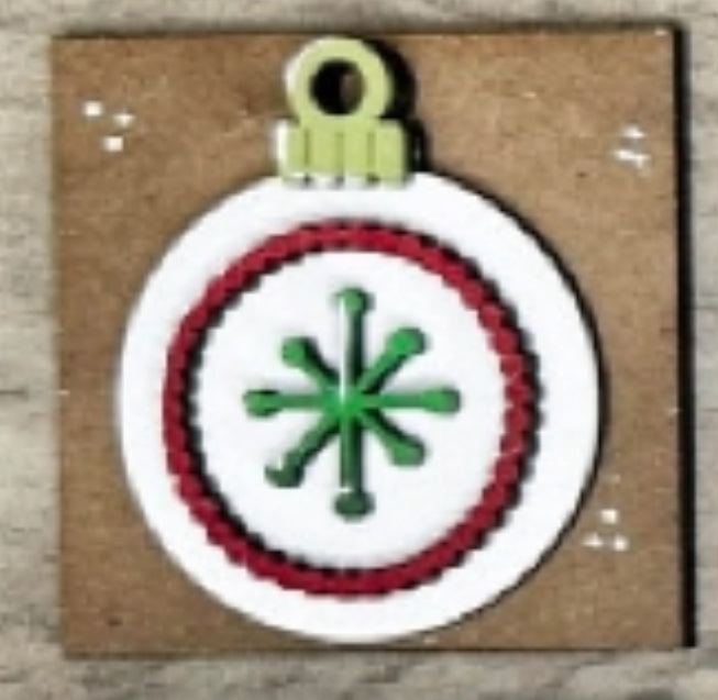 MINI LADDER CHRISTMAS INSERT