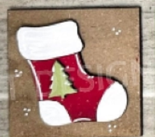 MINI LADDER CHRISTMAS INSERT
