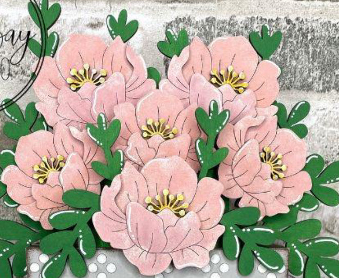 INTERCHANGEABLE FLOWERS AND CONTAINERS