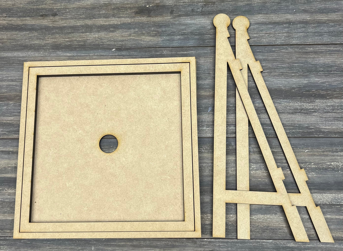 EASEL SIGN HOLDER AND INSERTS