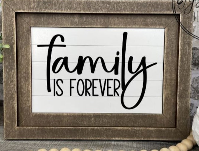 EASEL SIGN HOLDER AND INSERTS