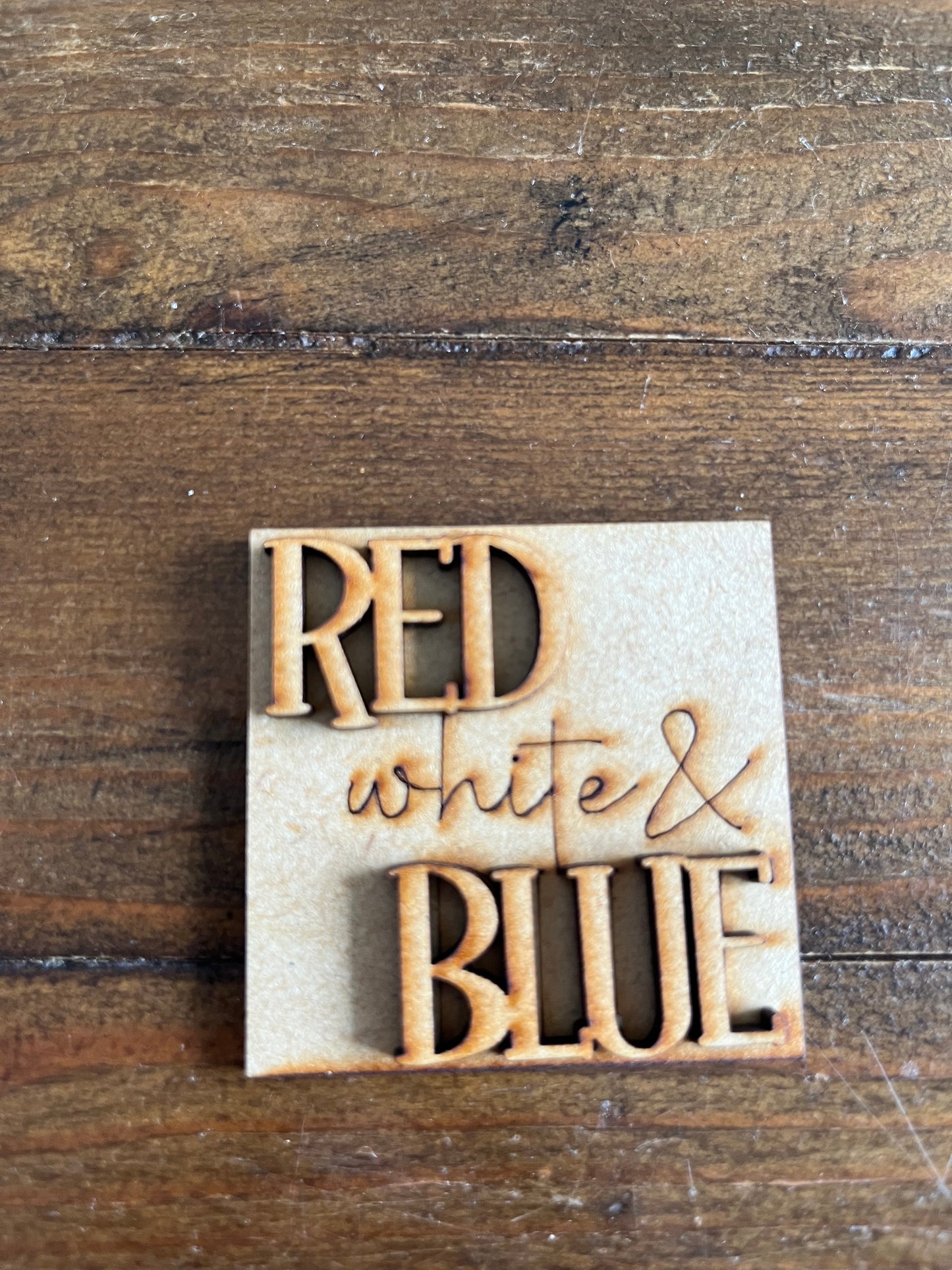 Mini ladder Inserts 4th of July