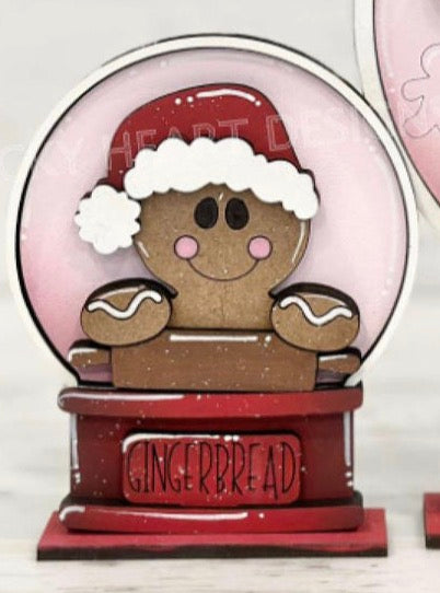 SNOW GLOBE  BUBBLEGUM MACHINE AND HOME SIGN