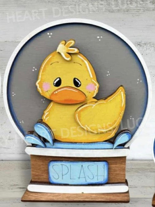 SNOW GLOBE  BUBBLEGUM MACHINE AND HOME SIGN
