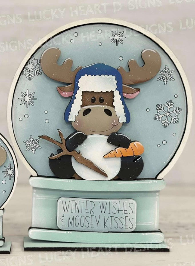 SNOW GLOBE  BUBBLEGUM MACHINE AND HOME SIGN
