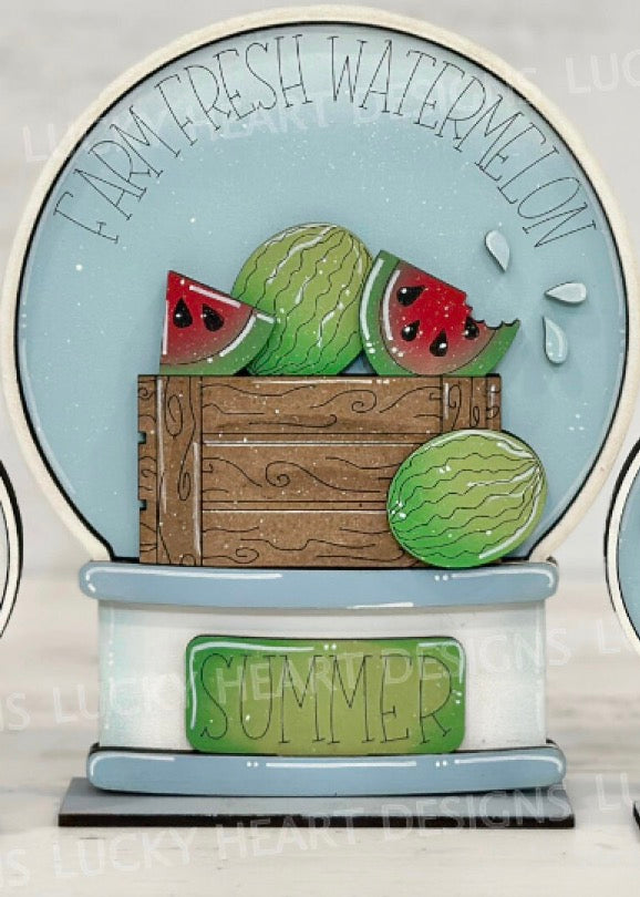 SNOW GLOBE  BUBBLEGUM MACHINE AND HOME SIGN