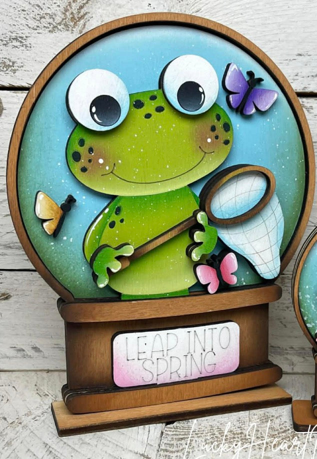 SNOW GLOBE  BUBBLEGUM MACHINE AND HOME SIGN