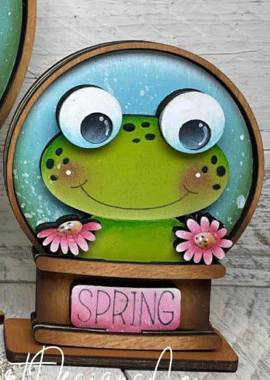 SNOW GLOBE  BUBBLEGUM MACHINE AND HOME SIGN