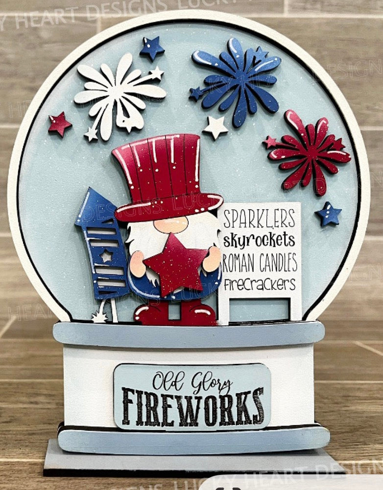 SNOW GLOBE  BUBBLEGUM MACHINE AND HOME SIGN