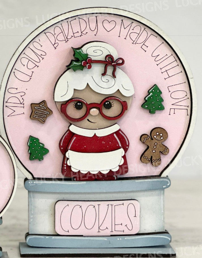 SNOW GLOBE  BUBBLEGUM MACHINE AND HOME SIGN