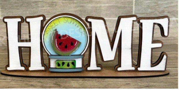 SNOW GLOBE  BUBBLEGUM MACHINE AND HOME SIGN