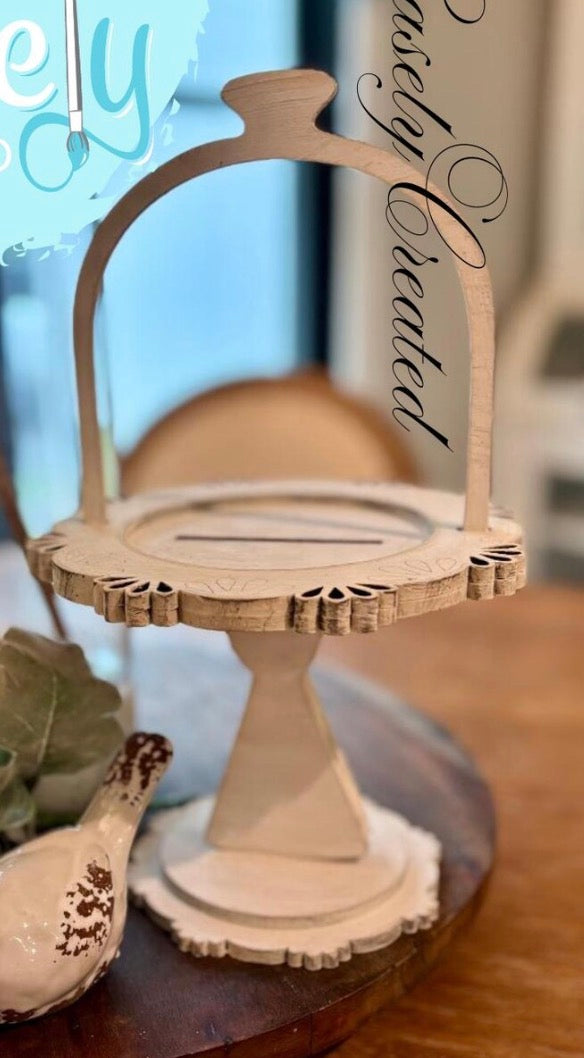 CAKE STAND W/ INSERTS