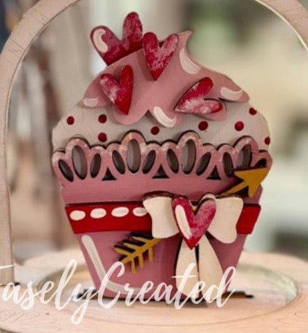 CAKE STAND W/ INSERTS