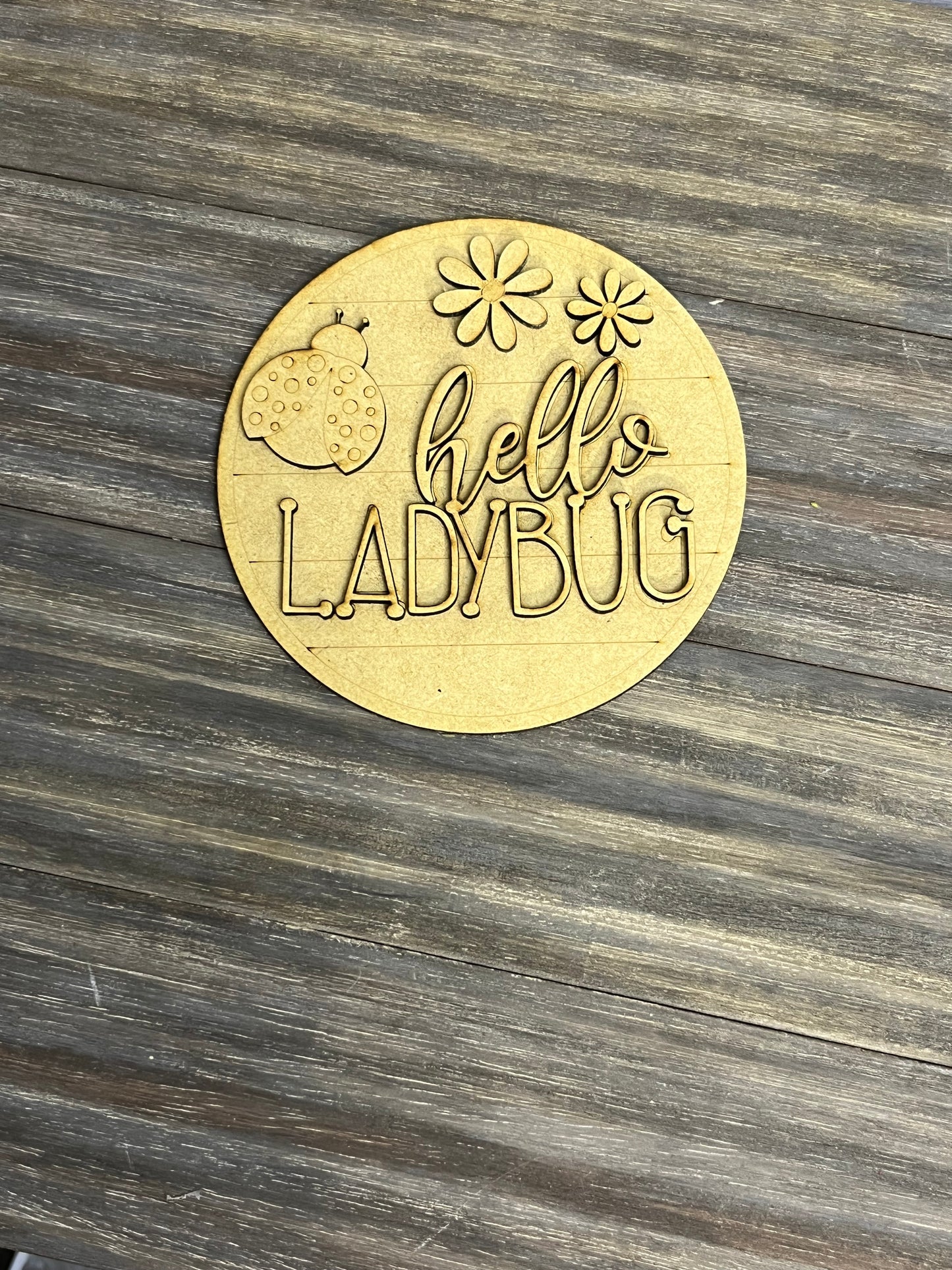 Interchangeable Table Top Sign Inserts