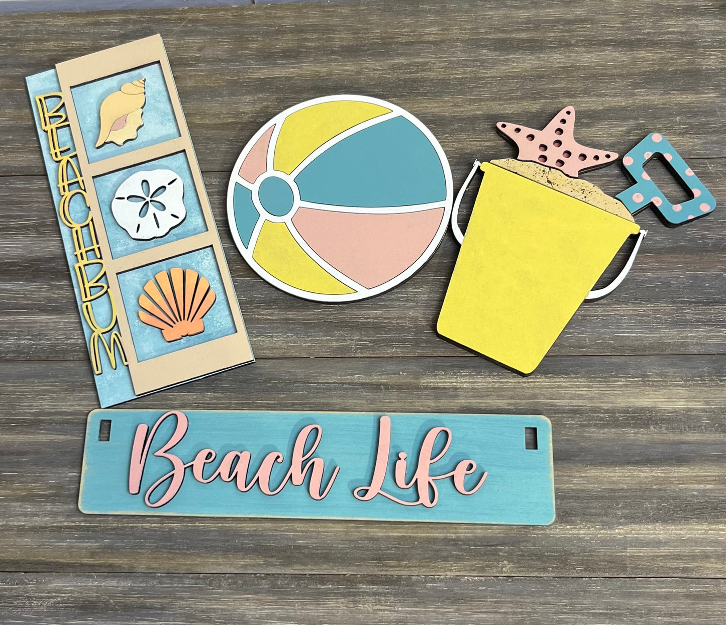 Farmhouse Wagon Shelf Sitter Inserts