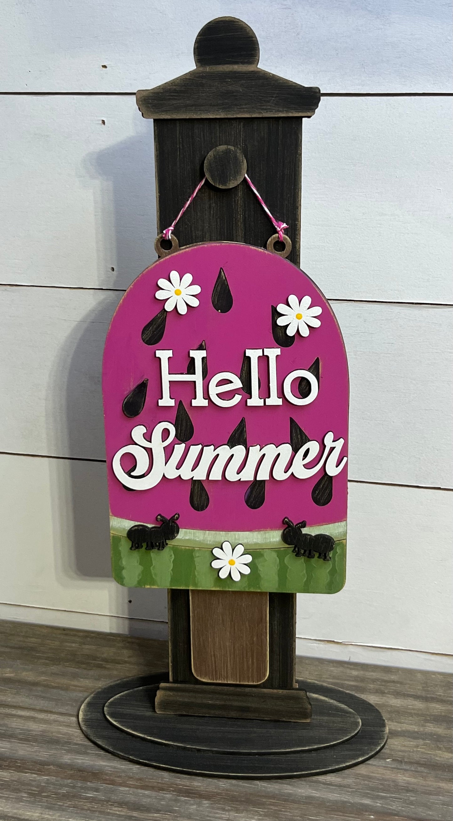 Watermelon Popsicle Sign/door hanger