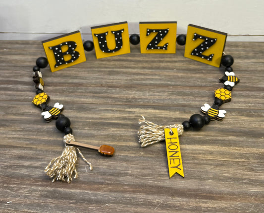 Beaded Shelf Sitter Bumblebee