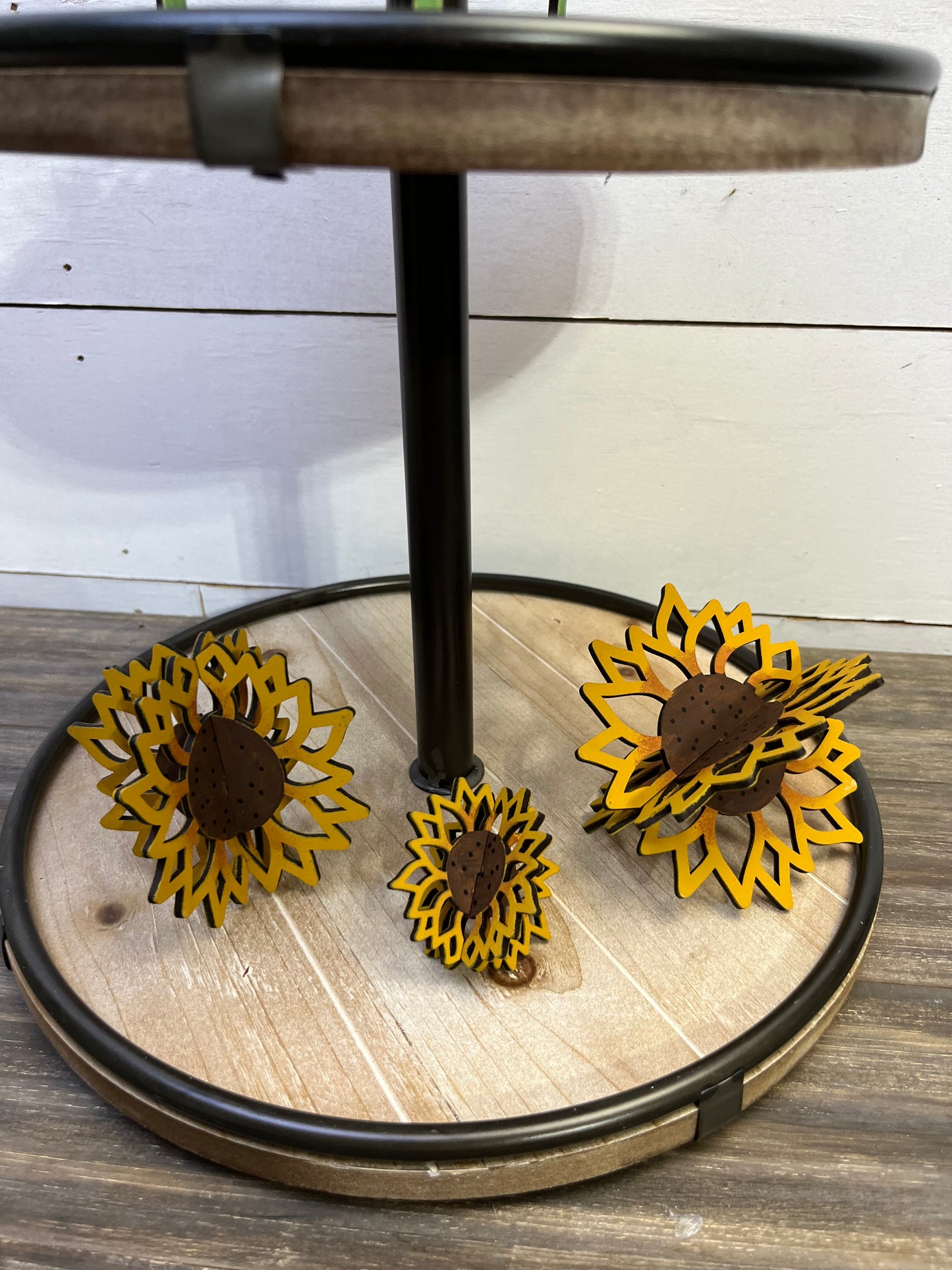 3-D Sunflowers