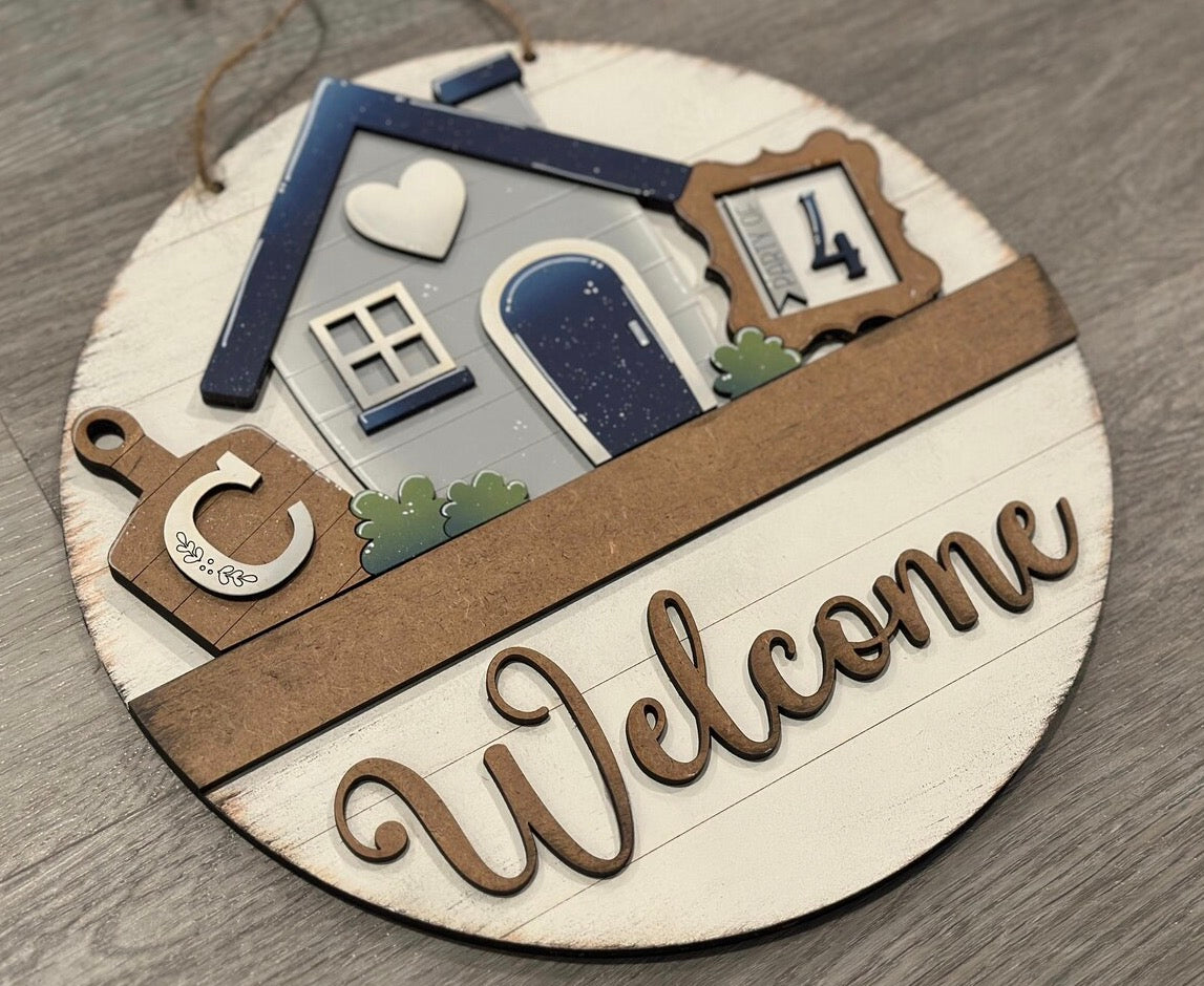 INTERCHANGEABLE DOOR SIGN