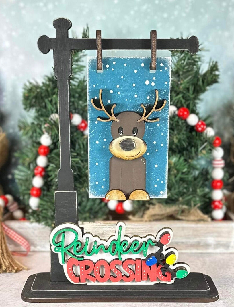 Mini Garden Flag Stand and Flags