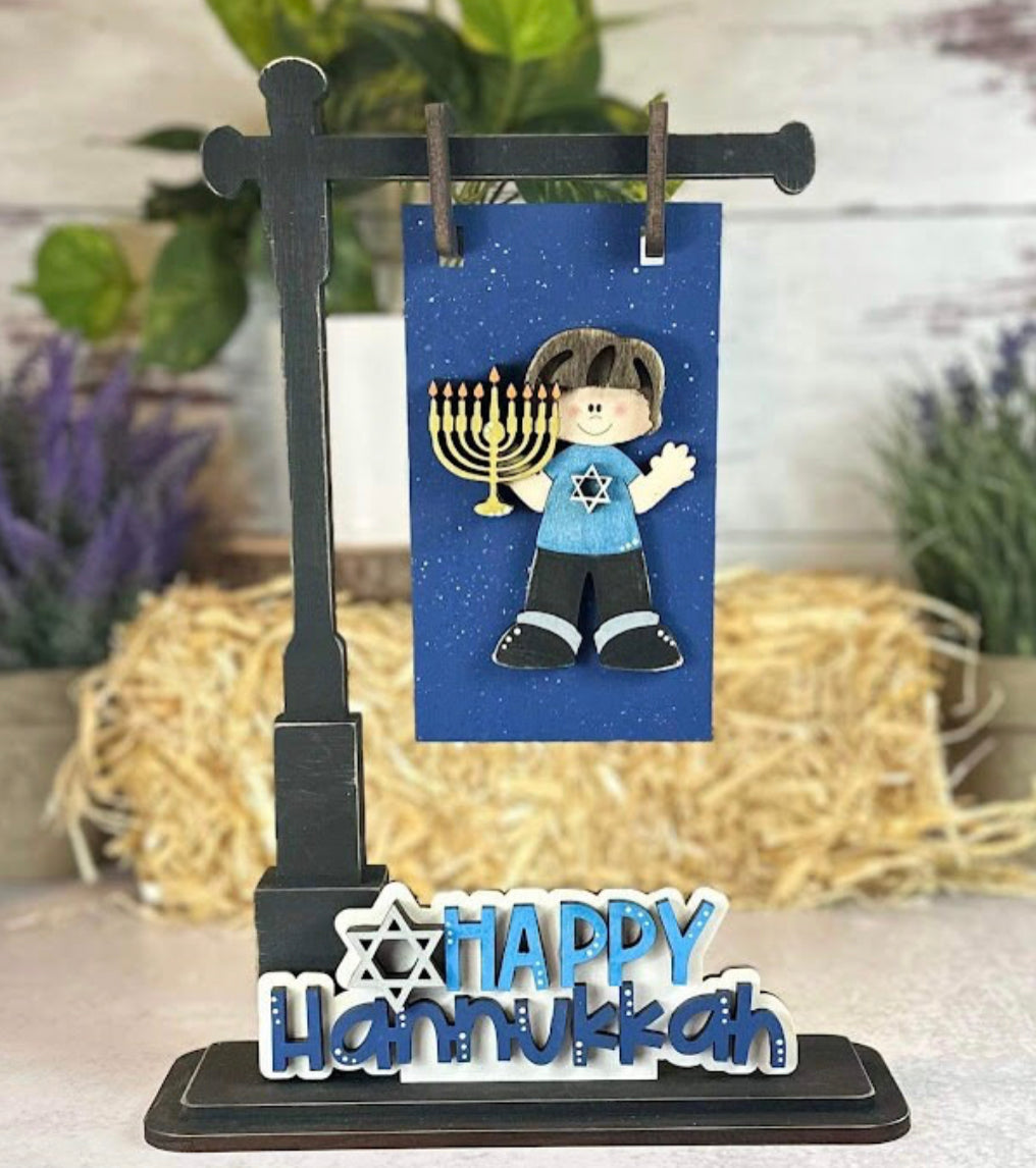 Mini Garden Flag Stand and Flags