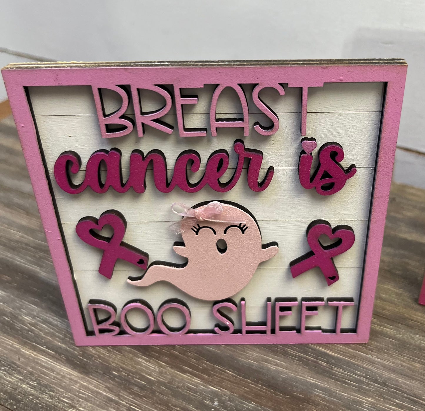 Breast Cancer October Tiered Tray