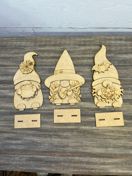 Witch Gnome Set