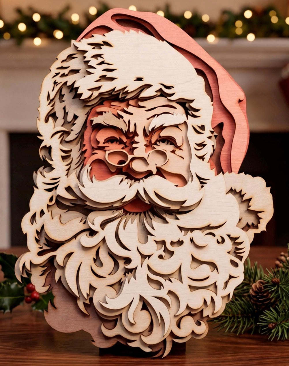 3- D CHRISTMAS SHELF SITTERS