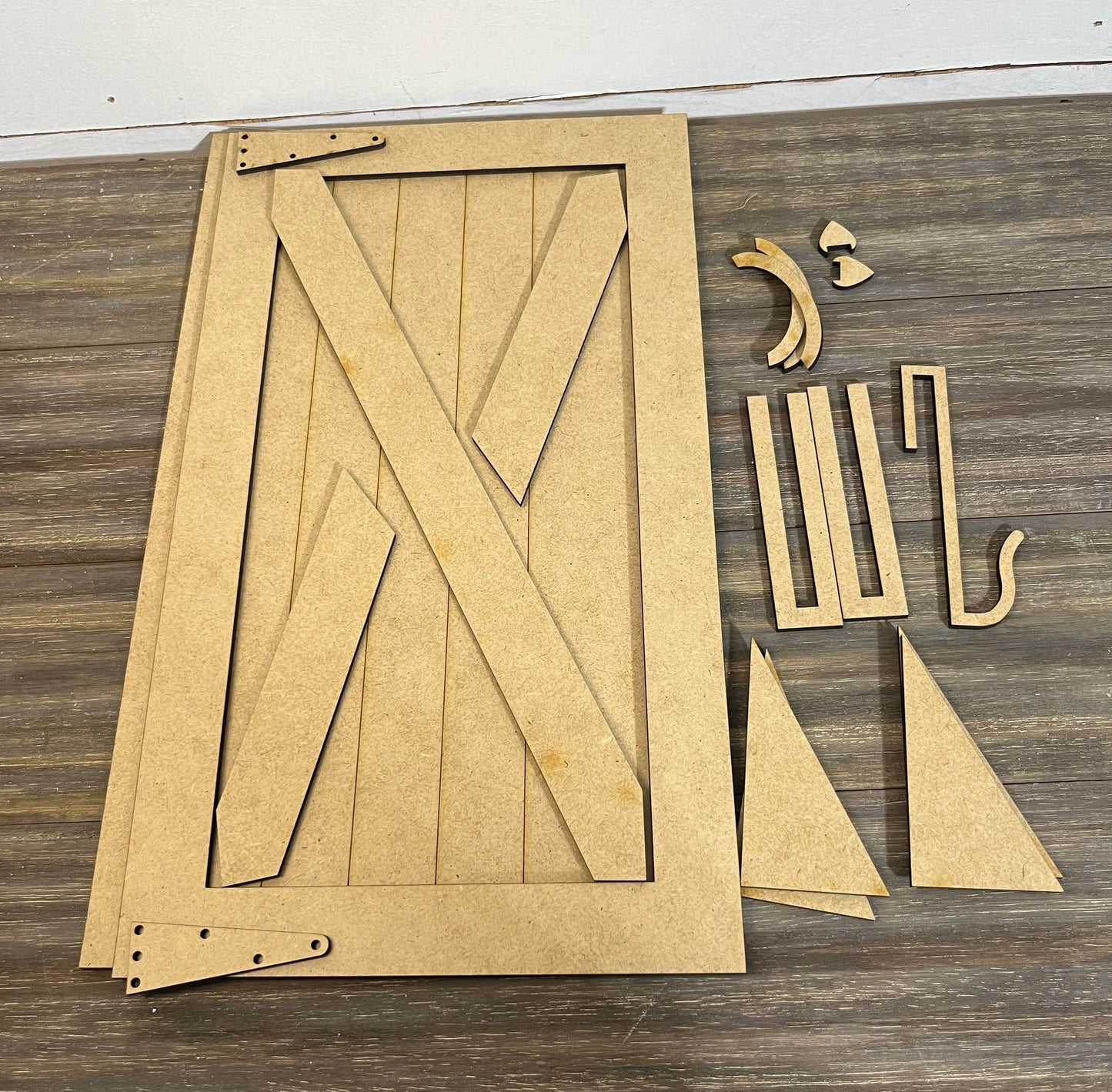 Interchangeable Barn Door DIY Kit