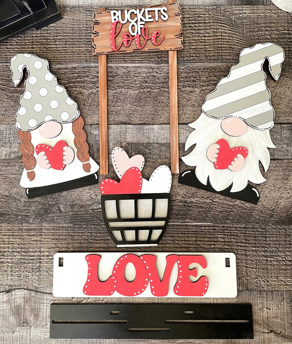 Farmhouse Wagon Shelf Sitter Inserts