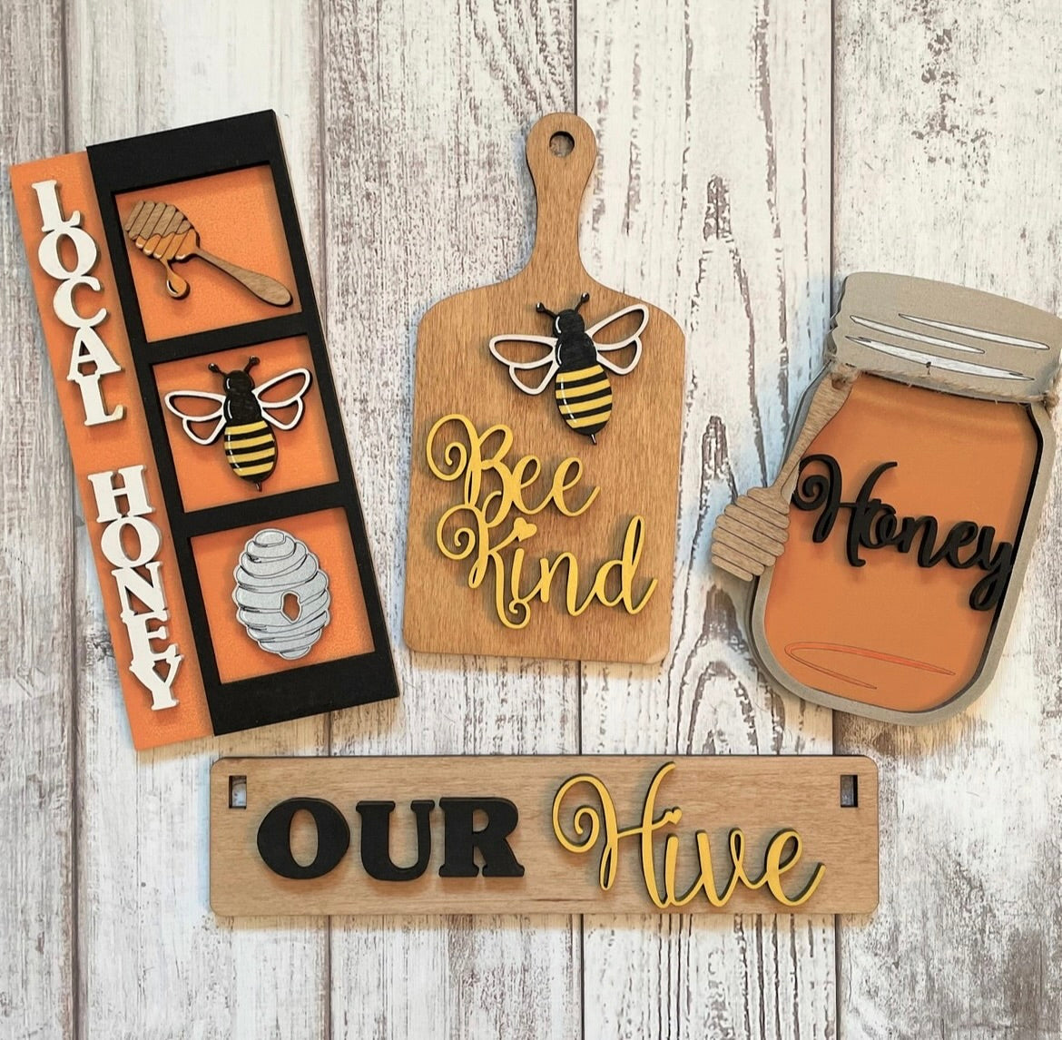 Farmhouse Wagon Shelf Sitter Inserts