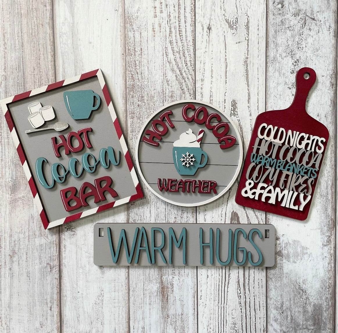 Farmhouse Wagon Shelf Sitter Inserts